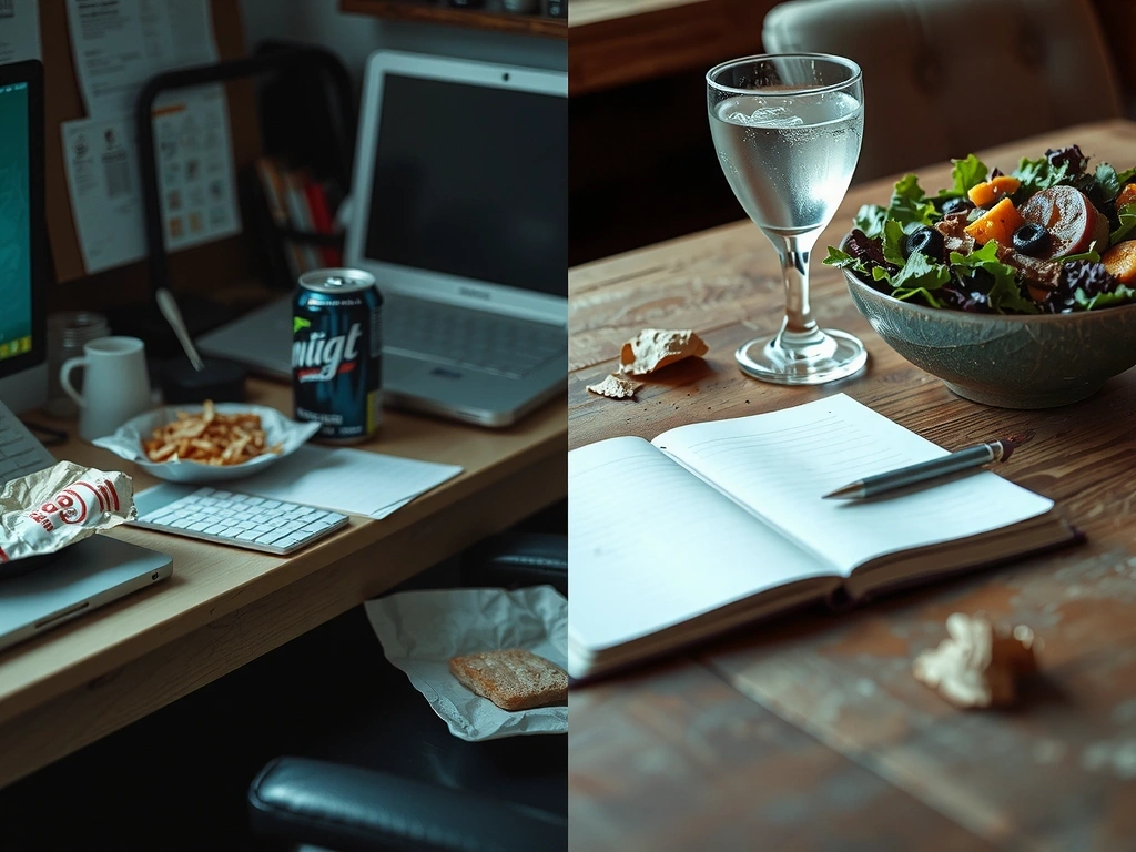 Chaos vs Fokus: Kontrast der Alltagsenergie